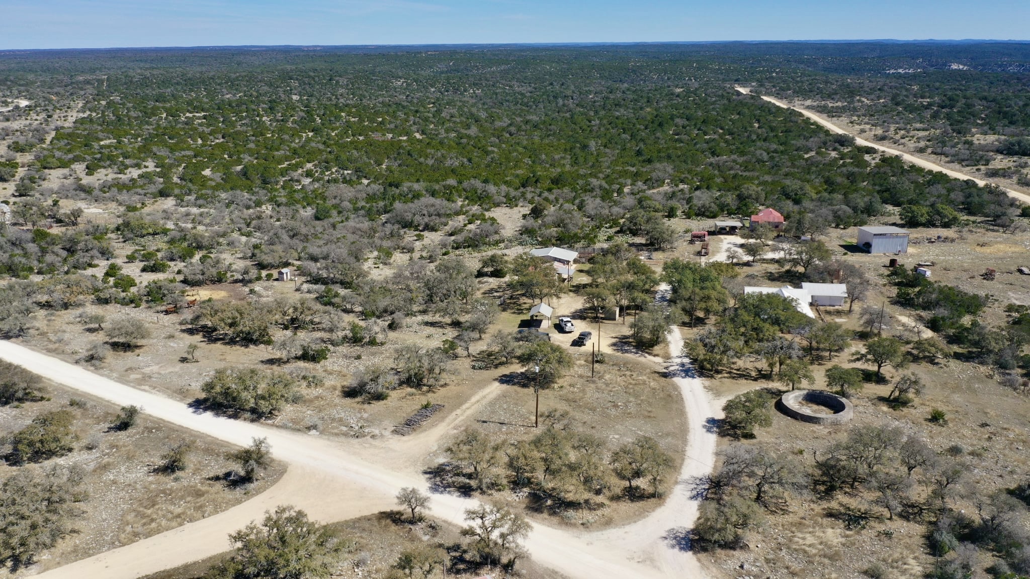 100.49 Acres With A Hunters House, Old ranch House, Barn, Private Well &’ Electric! / OWNER FINANCED Only $8,000 to take off market (Rocksprings, Tx)